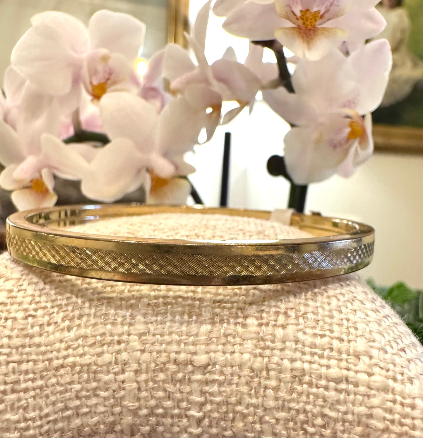 Vintage Gold Filled Bangle Bracelet