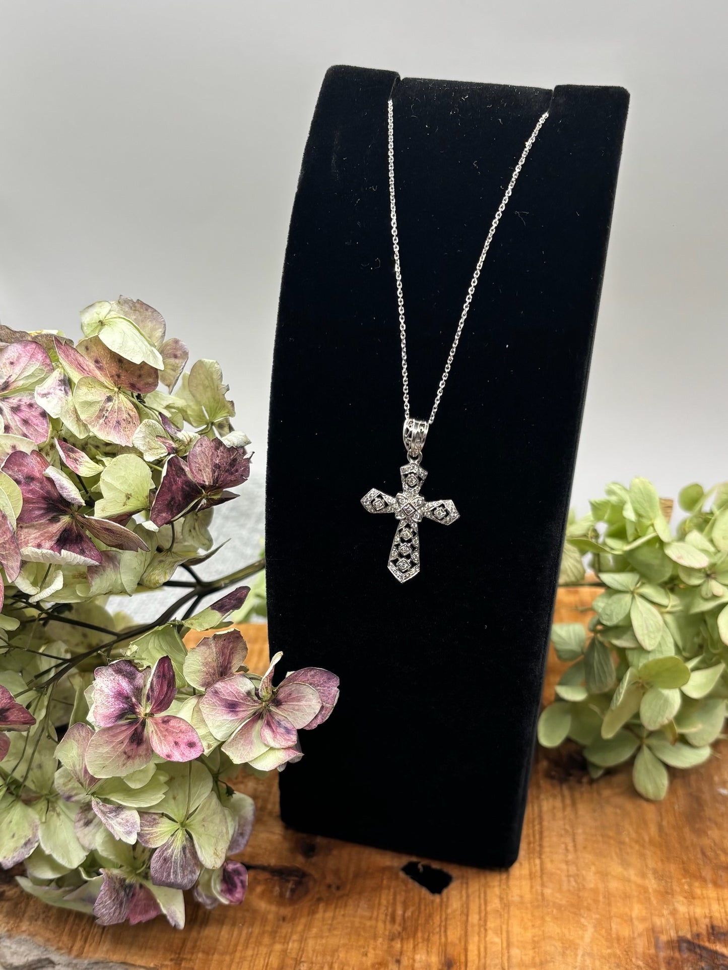 Diamond Cross Pendant