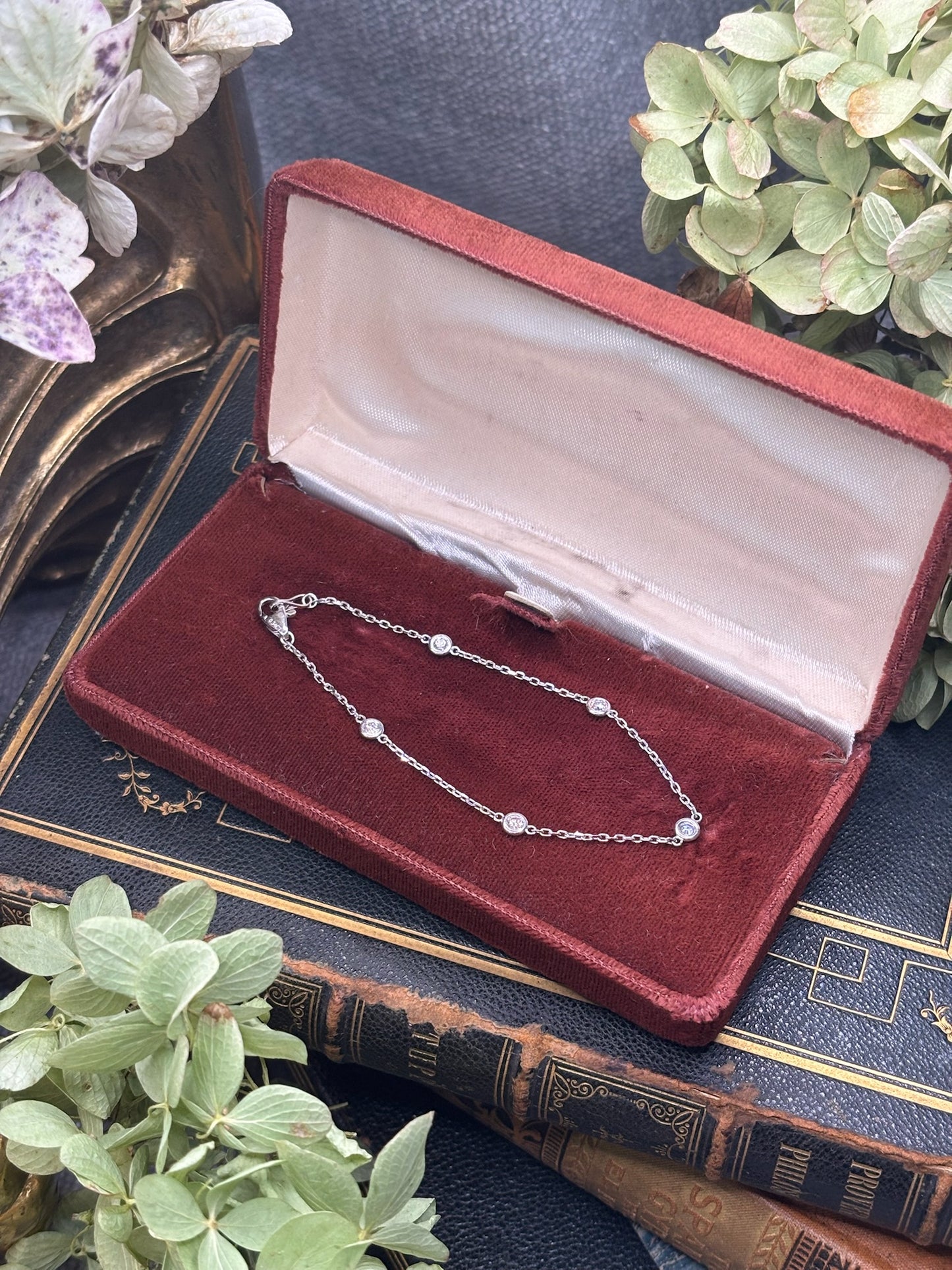 Diamond by the yard bracelet