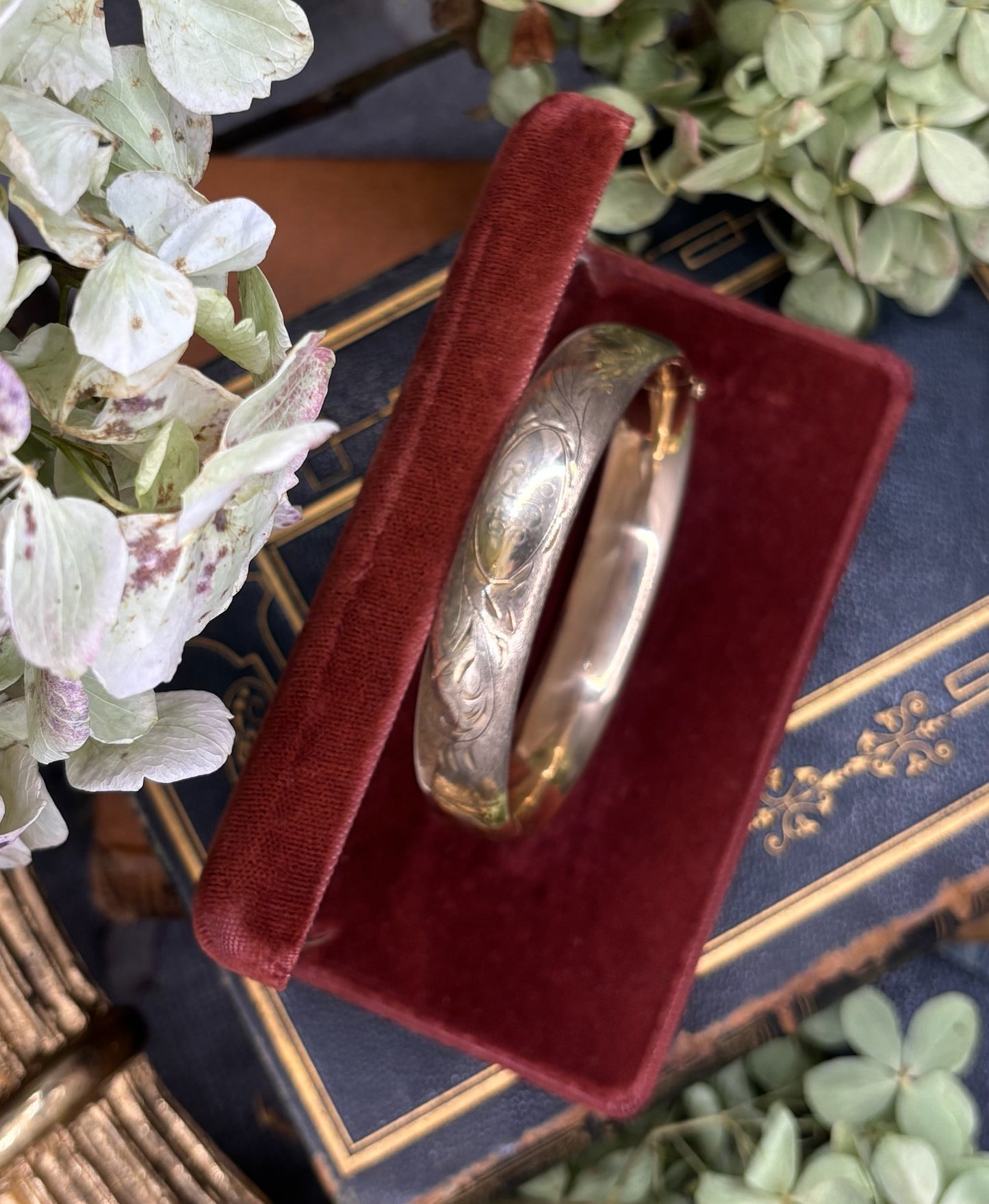 Antique Gold Filled Bangle Bracelet
