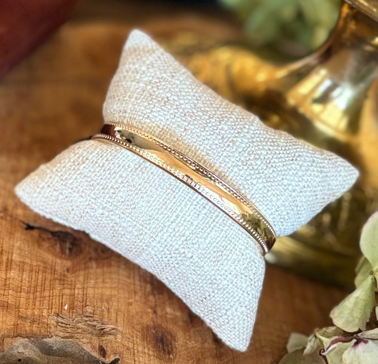 Gold Filled Bangle Bracelet