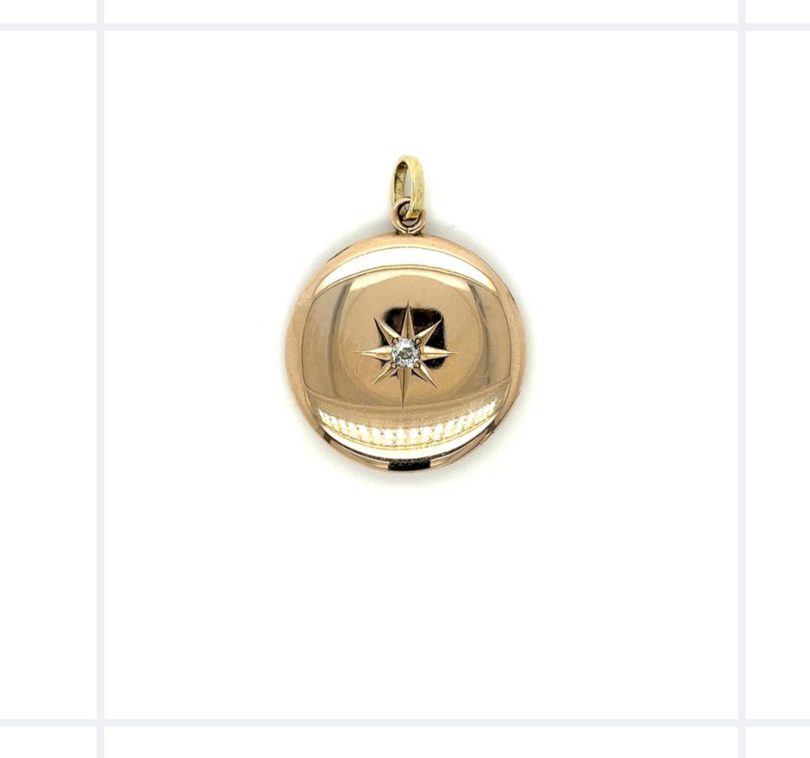 Diamond Locket Pendant