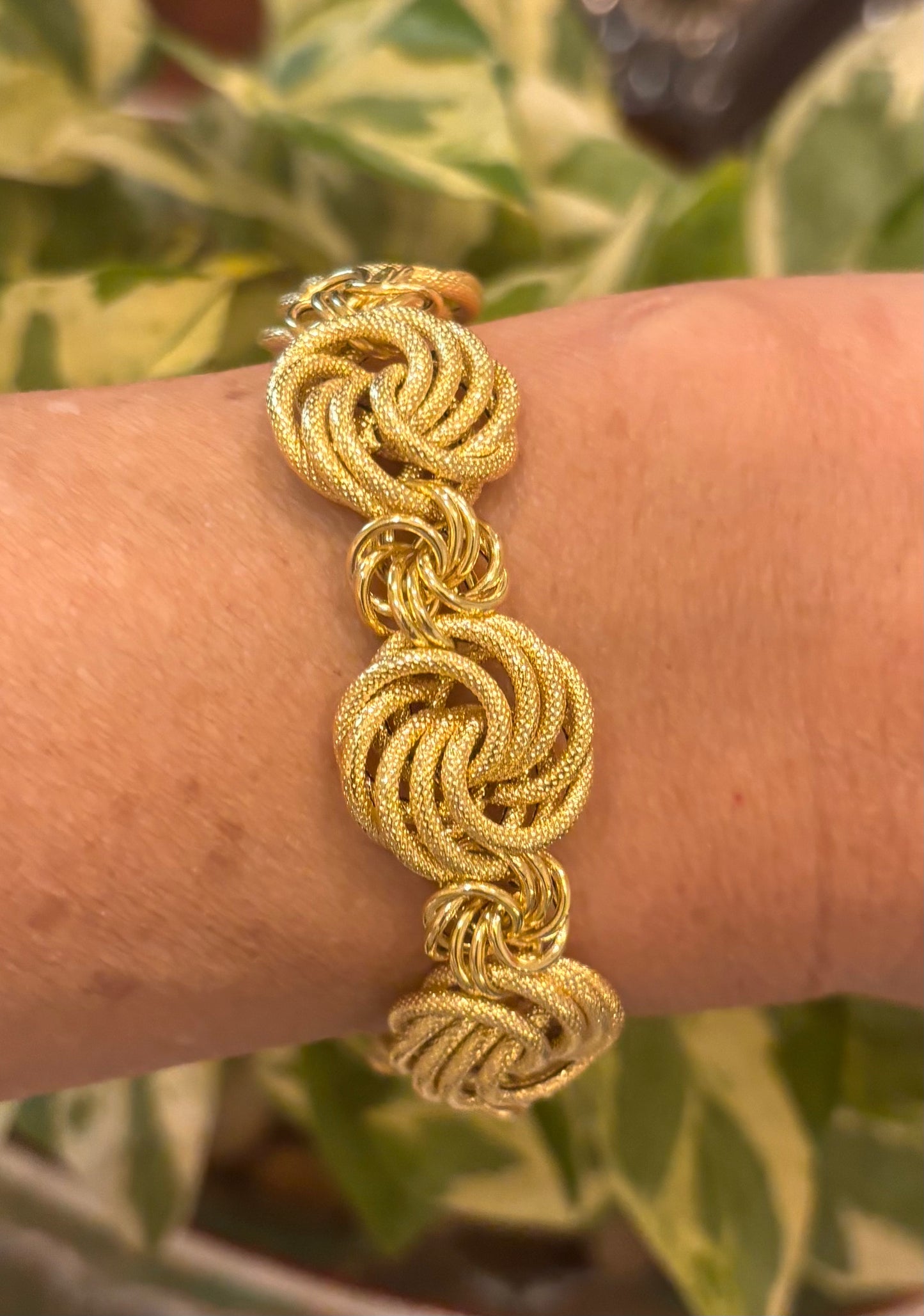 Italian Hollow Bracelet