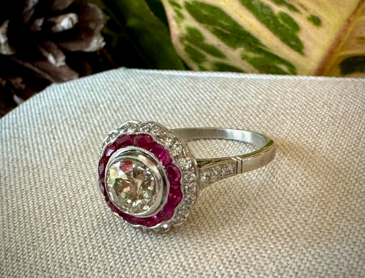 Diamond and Ruby Ring – Monark