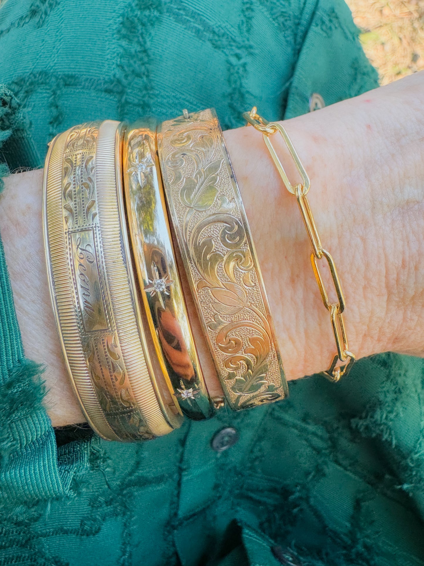 Paperclip bracelet