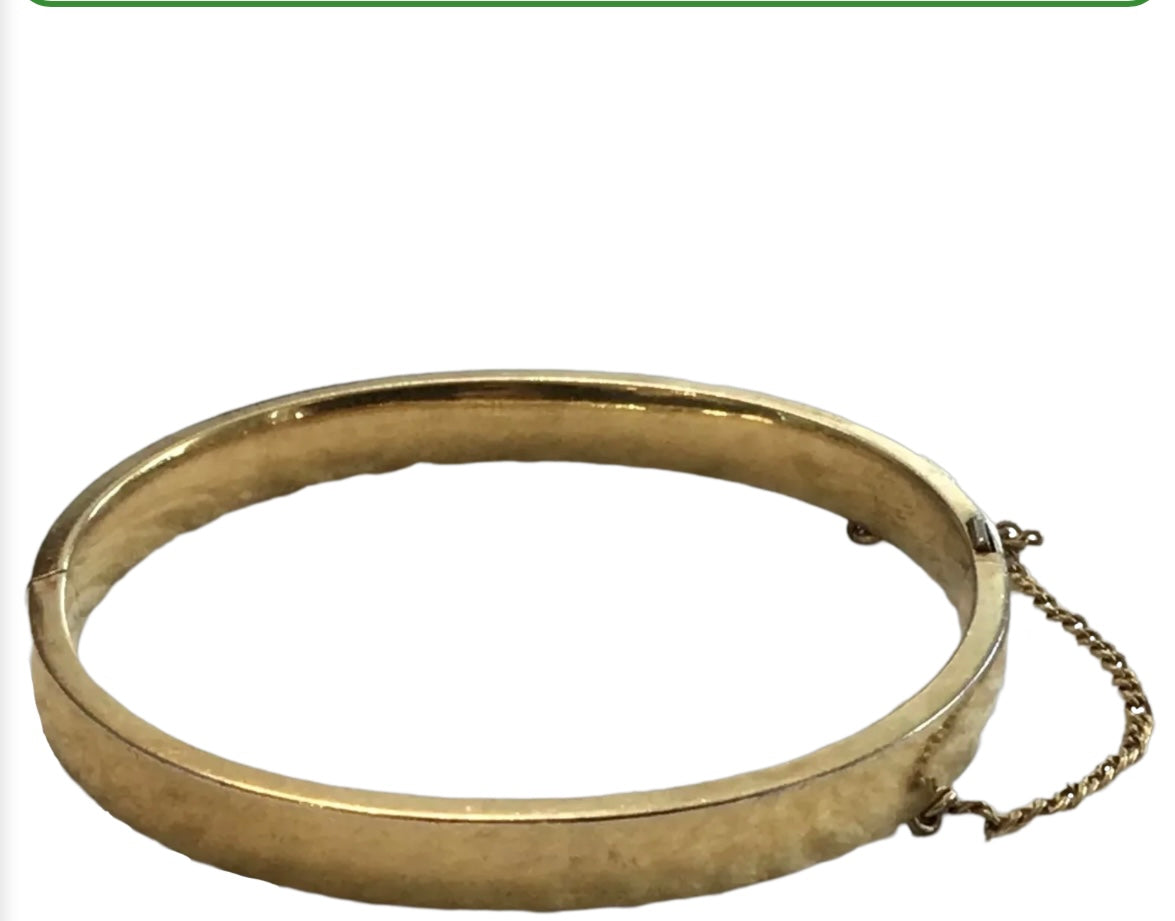 Vintage Gold Filled Bangle Bracelet
