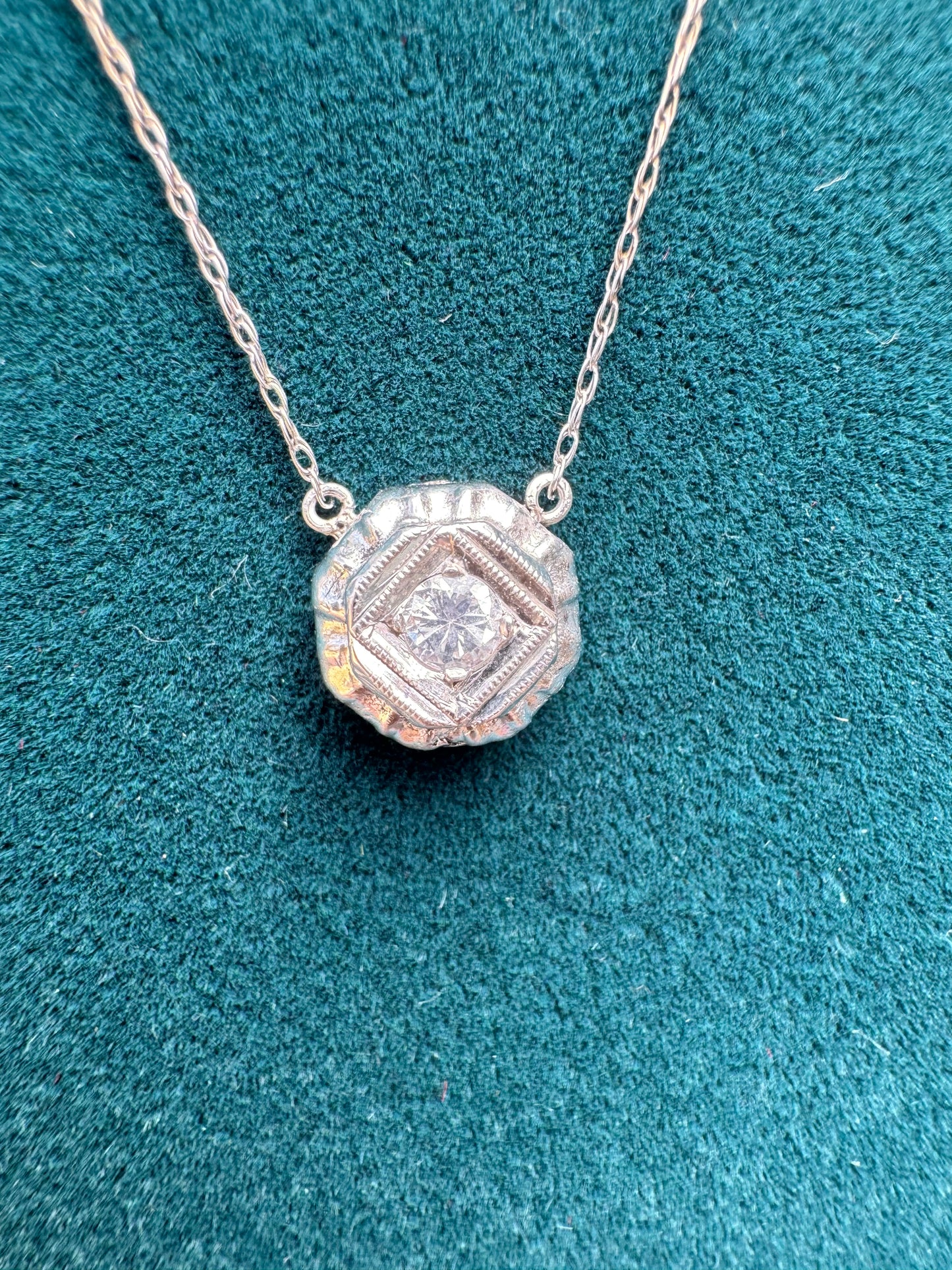 Diamond Pendant Necklace