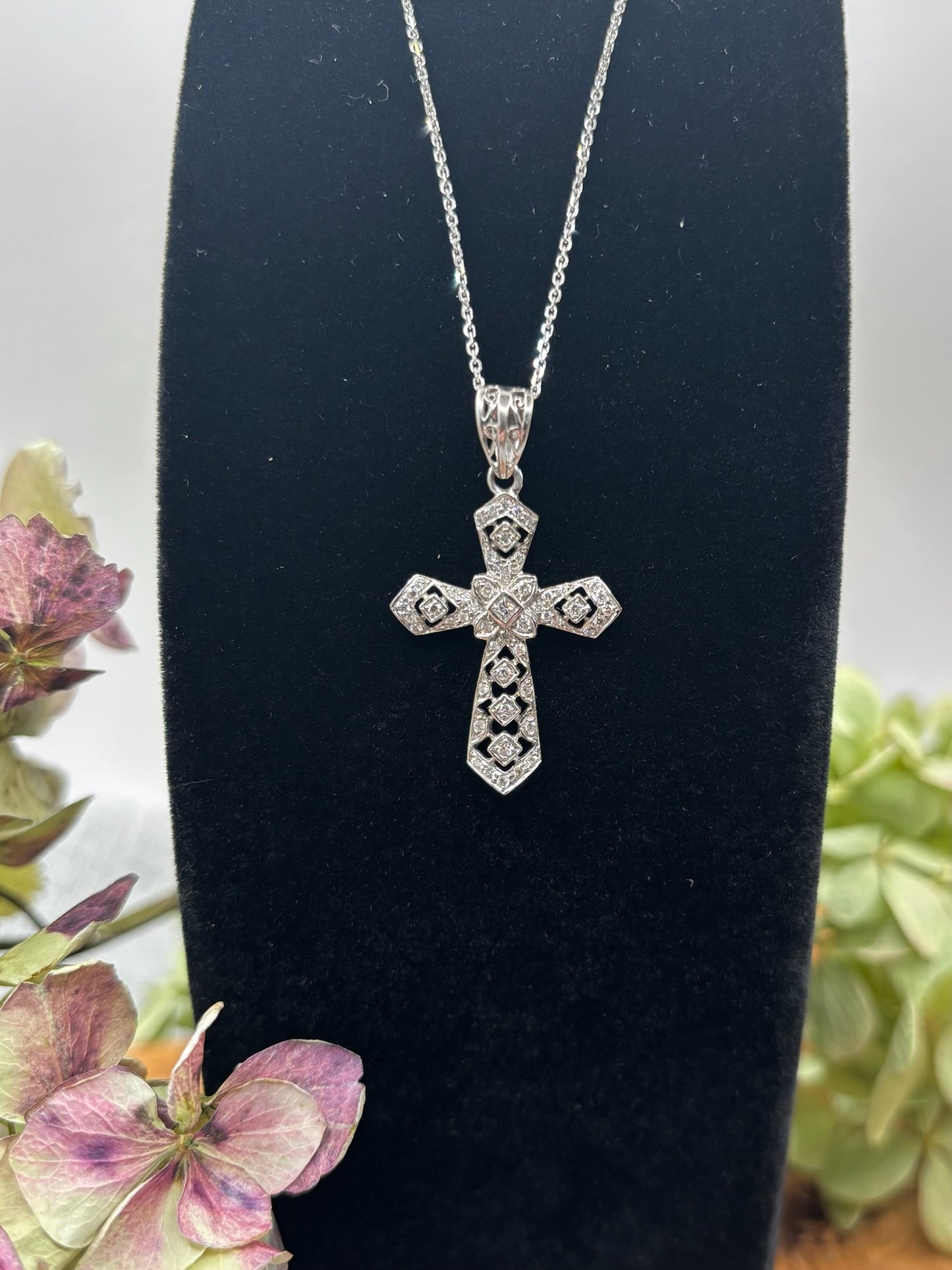 Diamond Cross Pendant