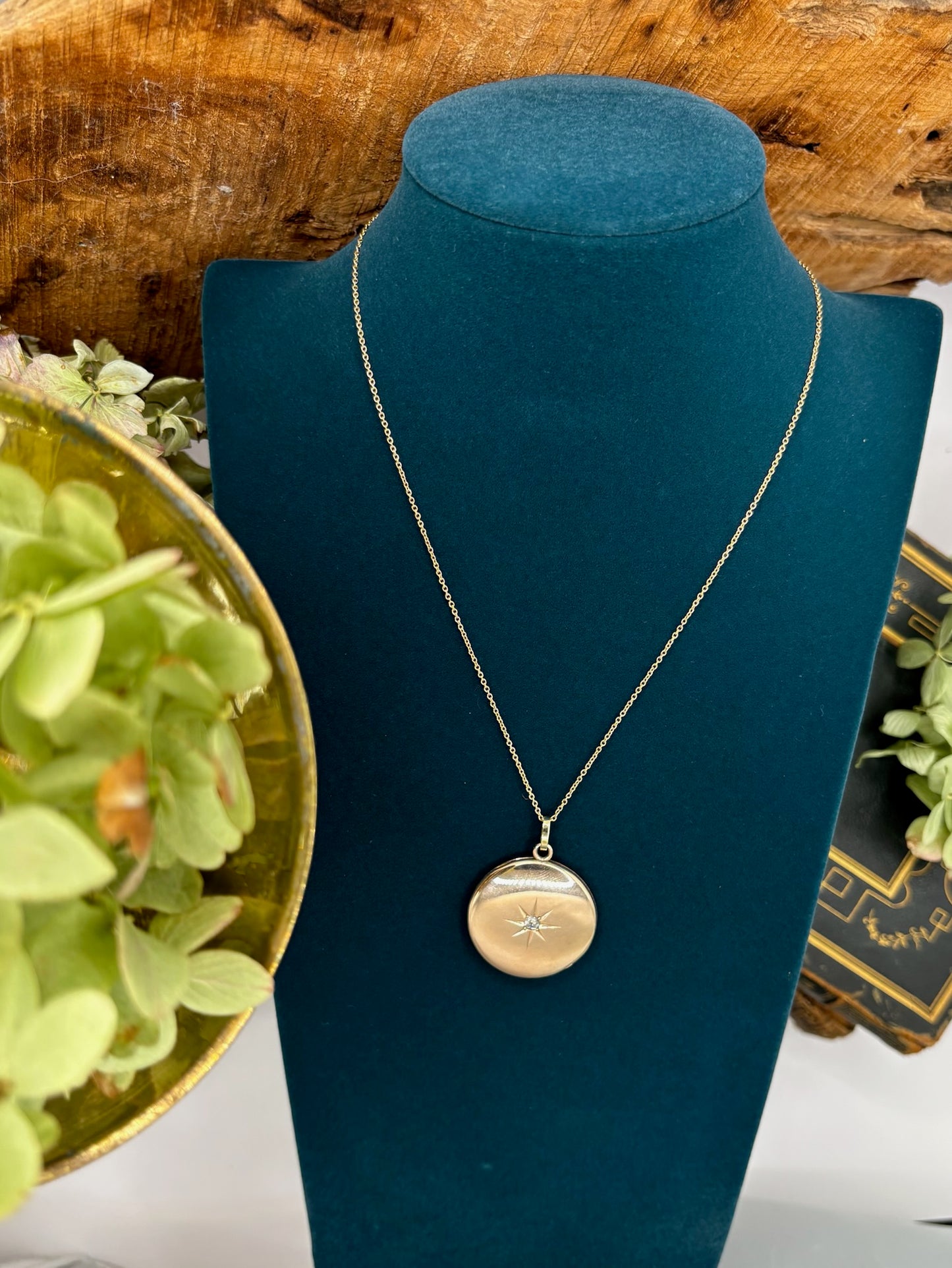 Diamond Locket Pendant