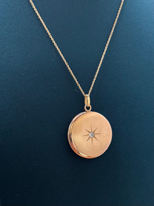 Diamond Locket Pendant