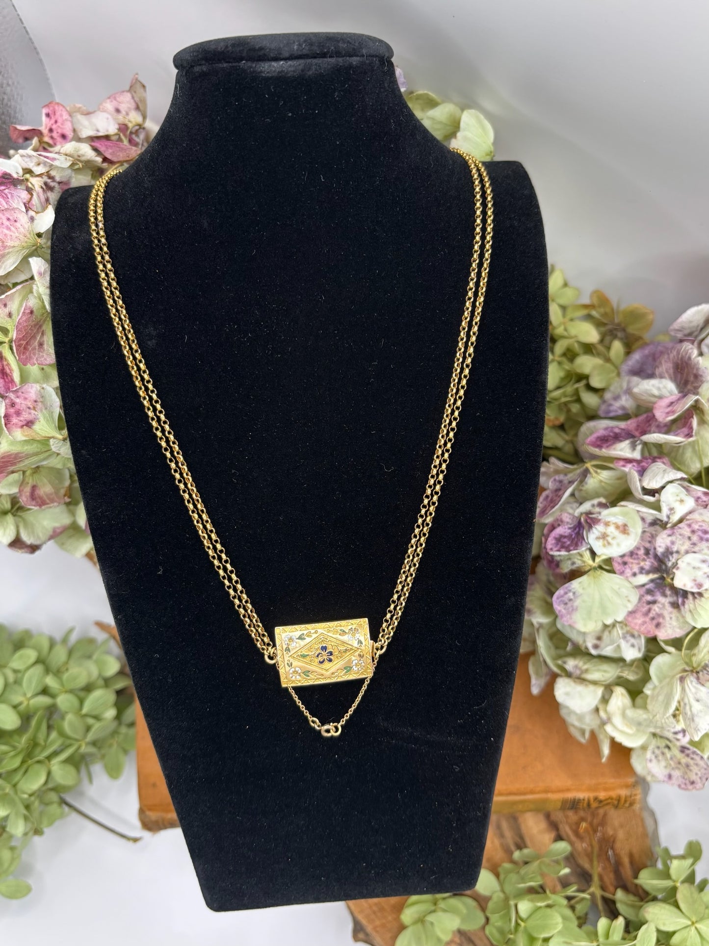 Antique French Clasp Necklace