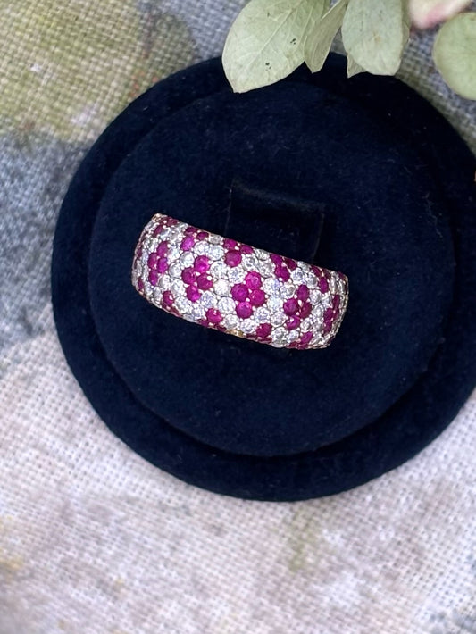 Ruby and Diamond Band