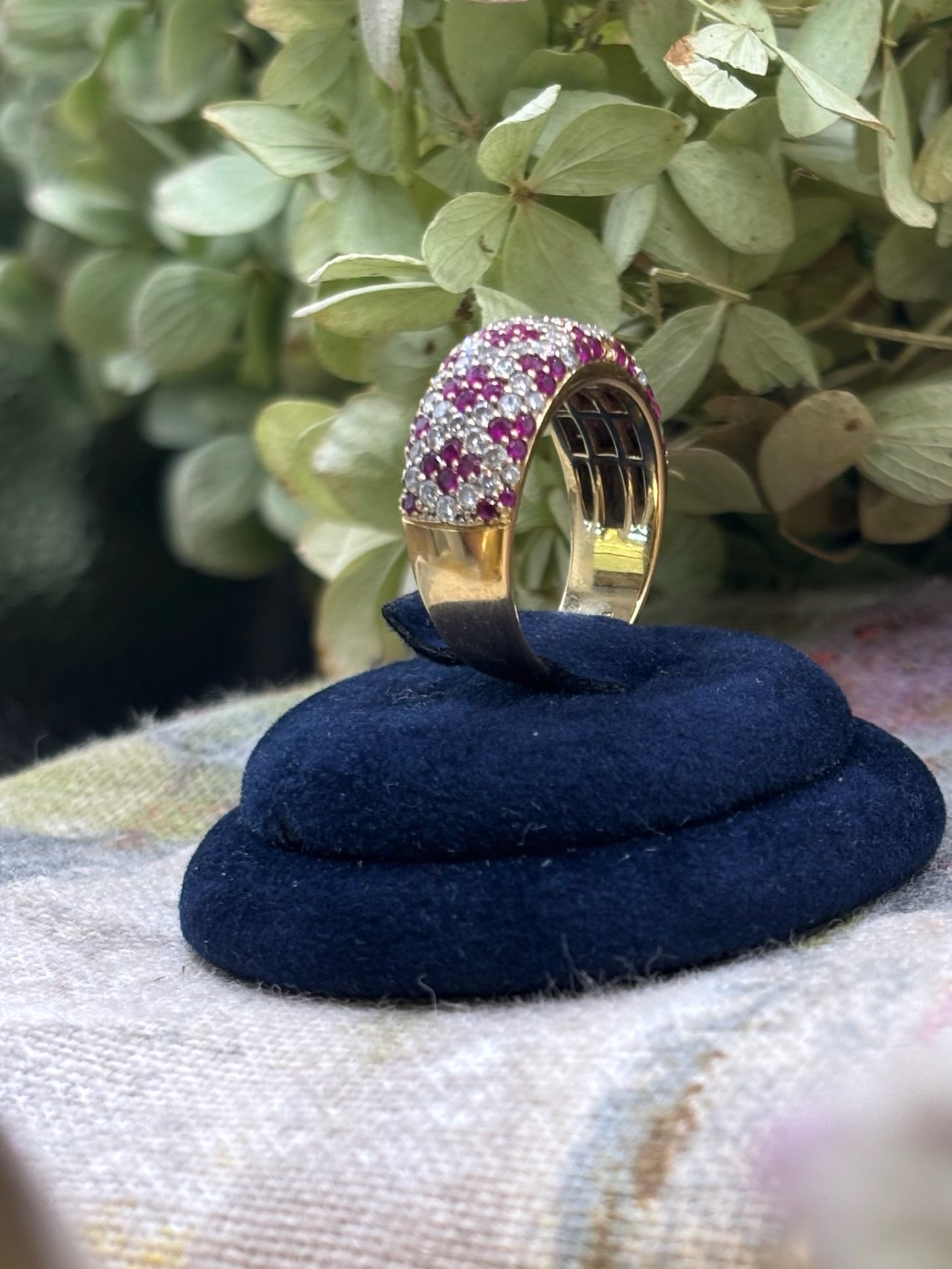 Ruby and Diamond Band