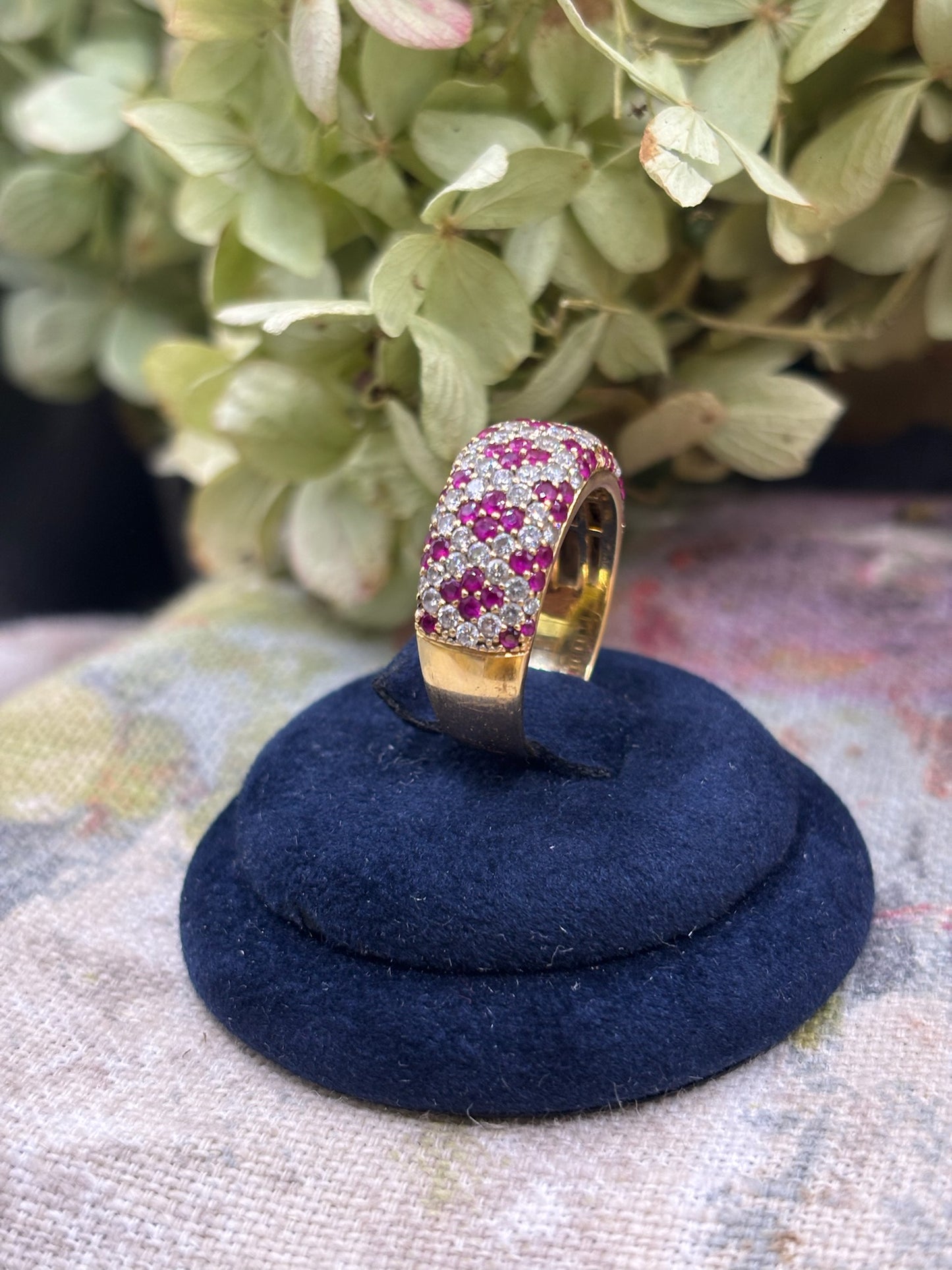 Ruby and Diamond Band
