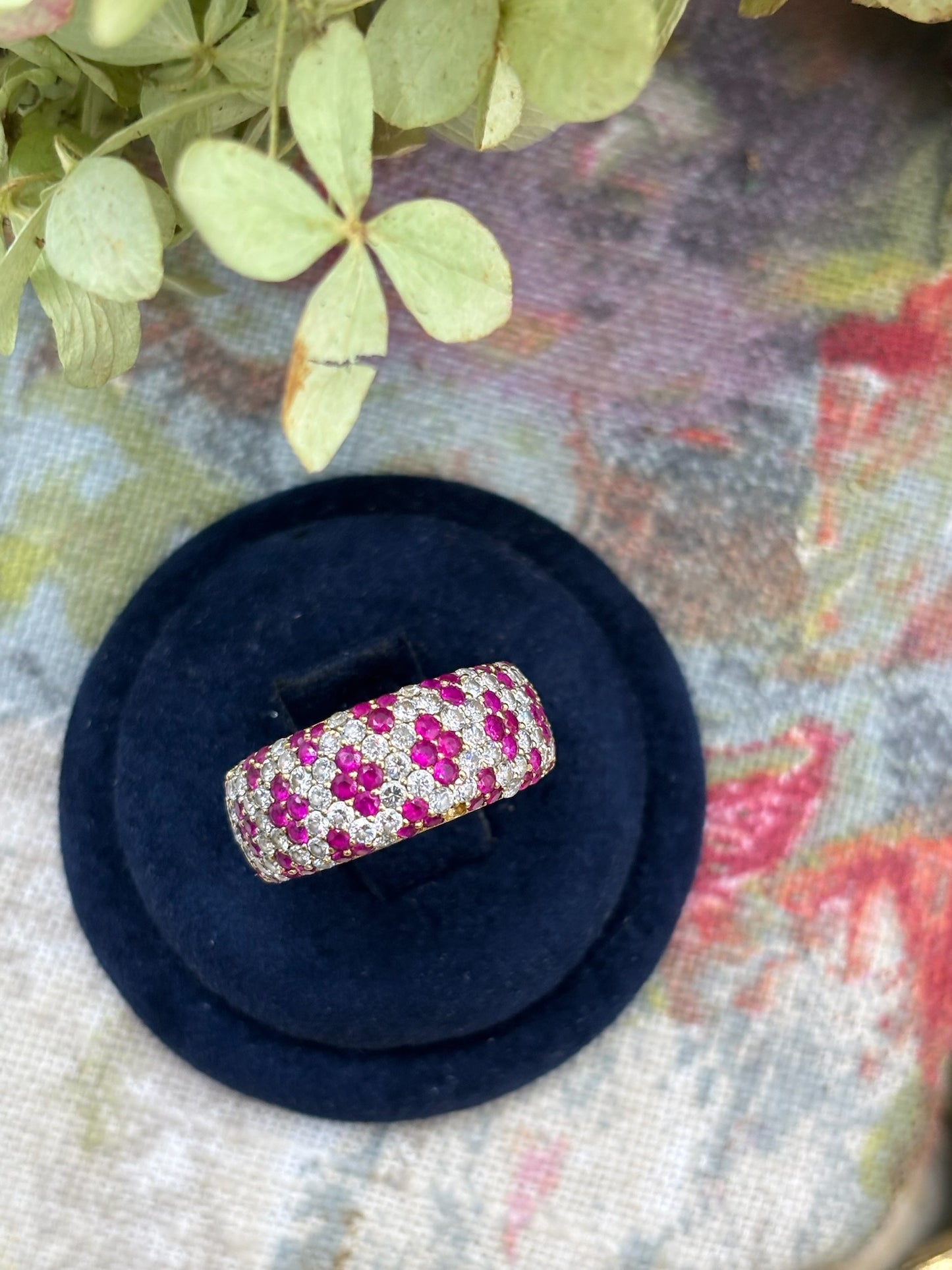 Ruby and Diamond Band