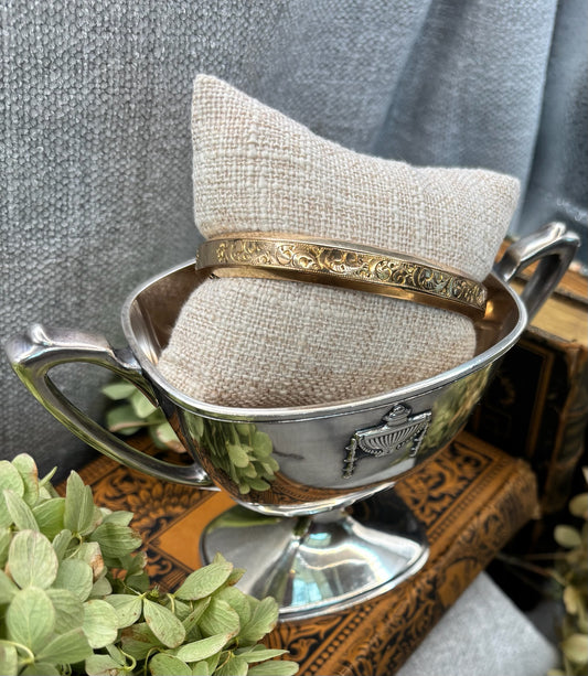 Antique Gold Filled Bangle Bracelet