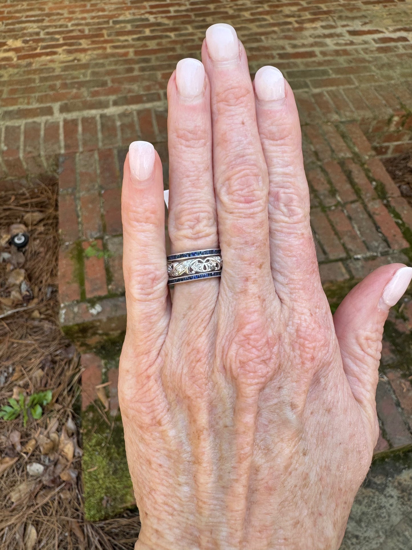 Old Filigree Diamond Ring