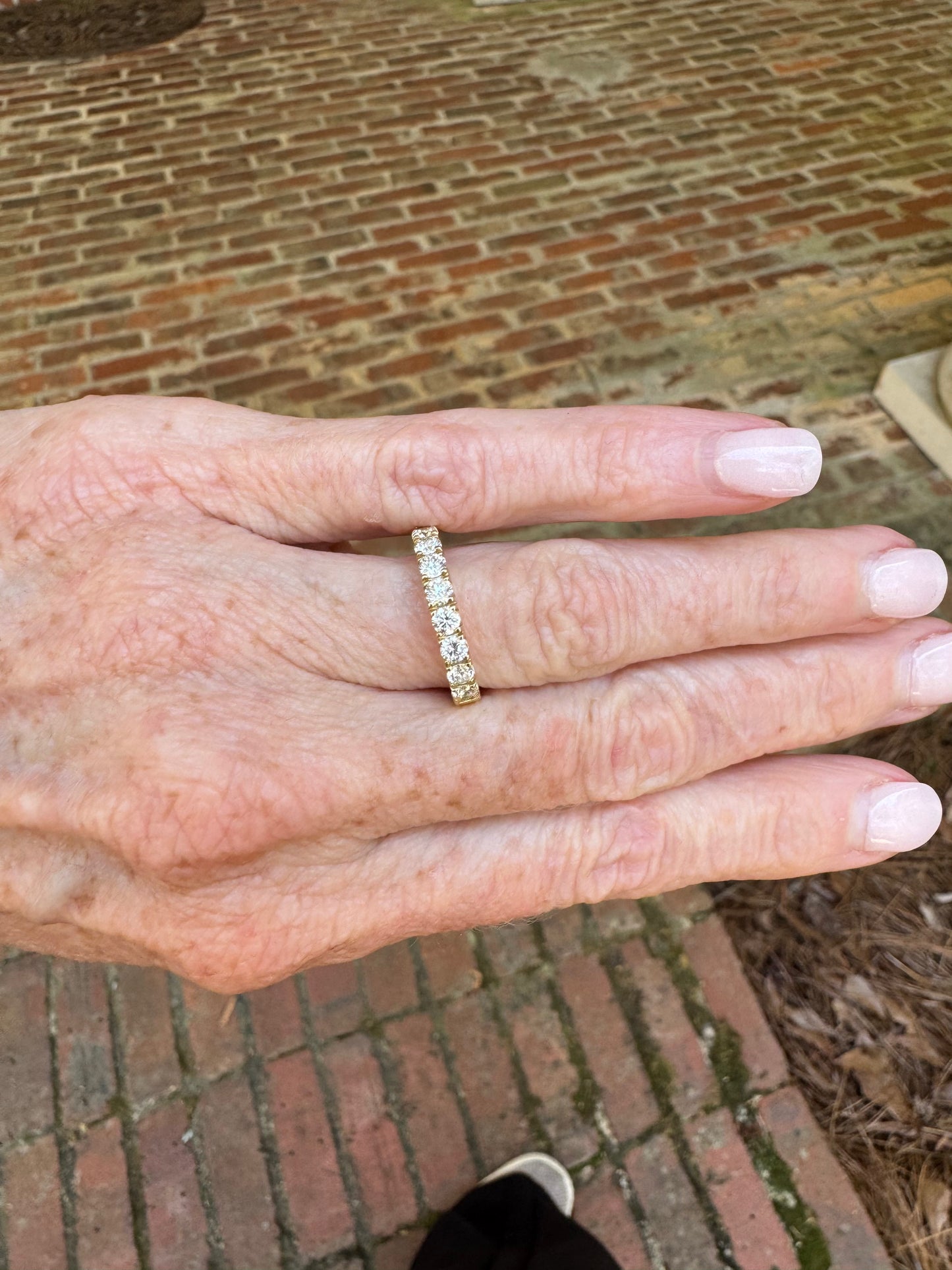Diamond Band (Half Eternity)