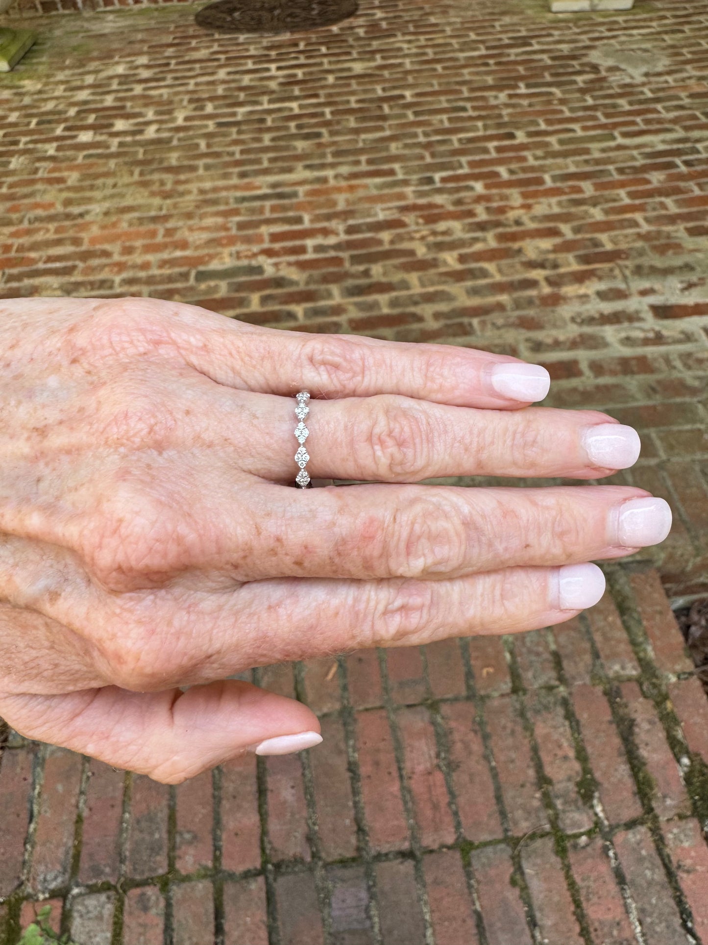 Diamond Marquise Band (Half Eternity)