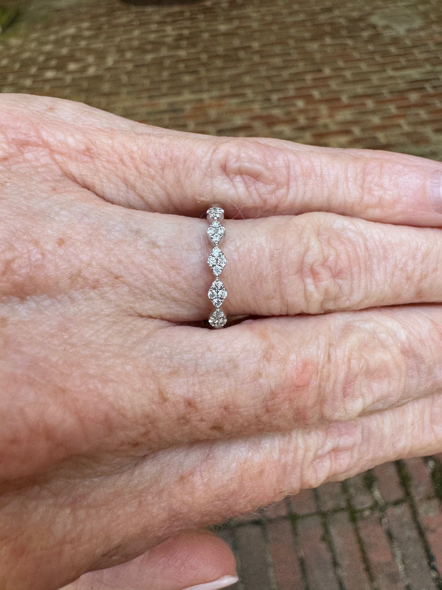 Diamond Marquise Band (Half Eternity)