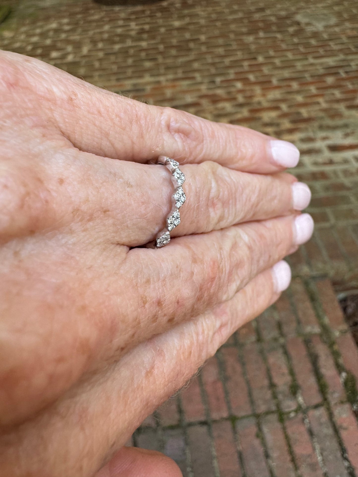 Diamond Marquise Band (Half Eternity)