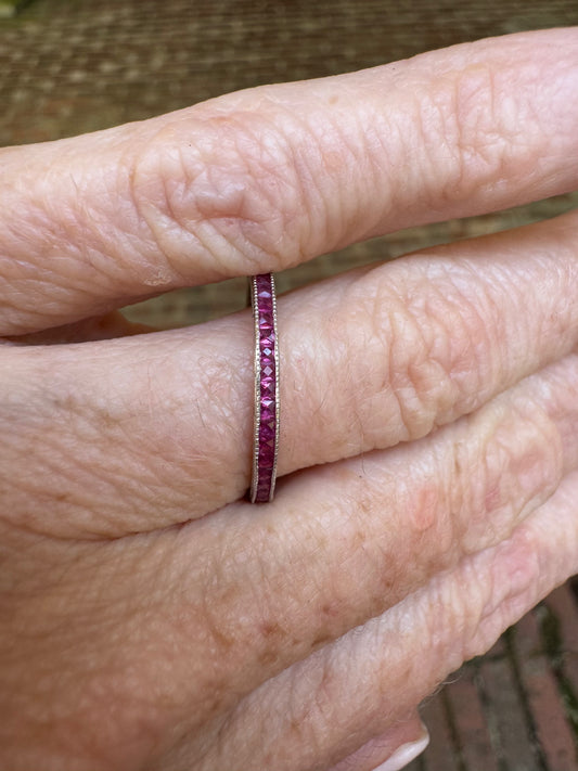 Ruby Eternity Band