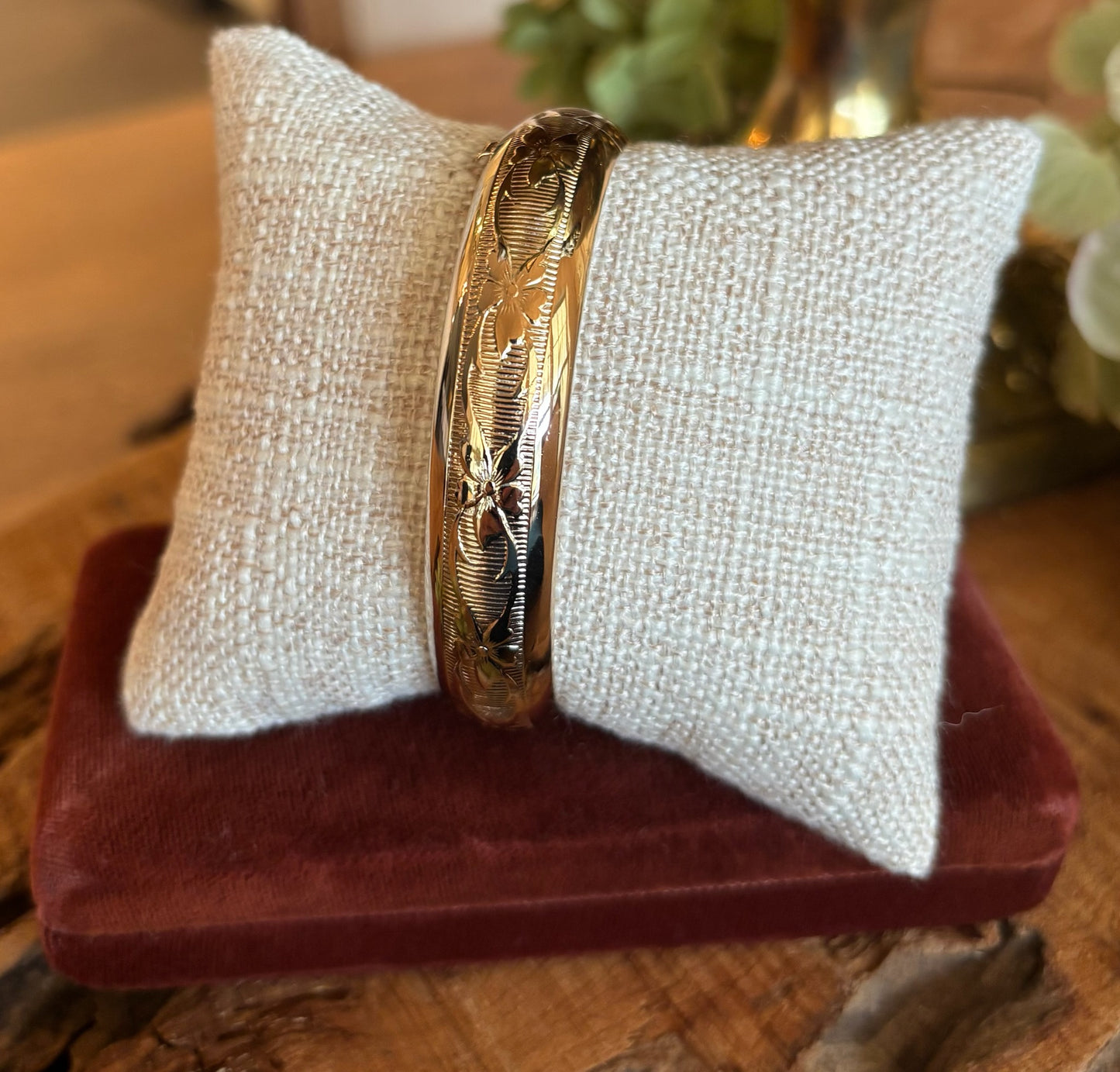Gold Filled Bangle Bracelet