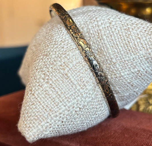 Gold Filled Bangle Bracelet