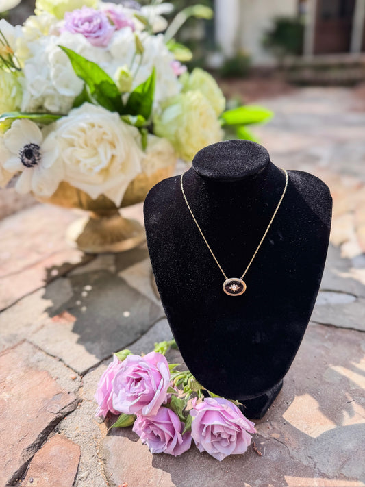 Onyx Pendant Necklace