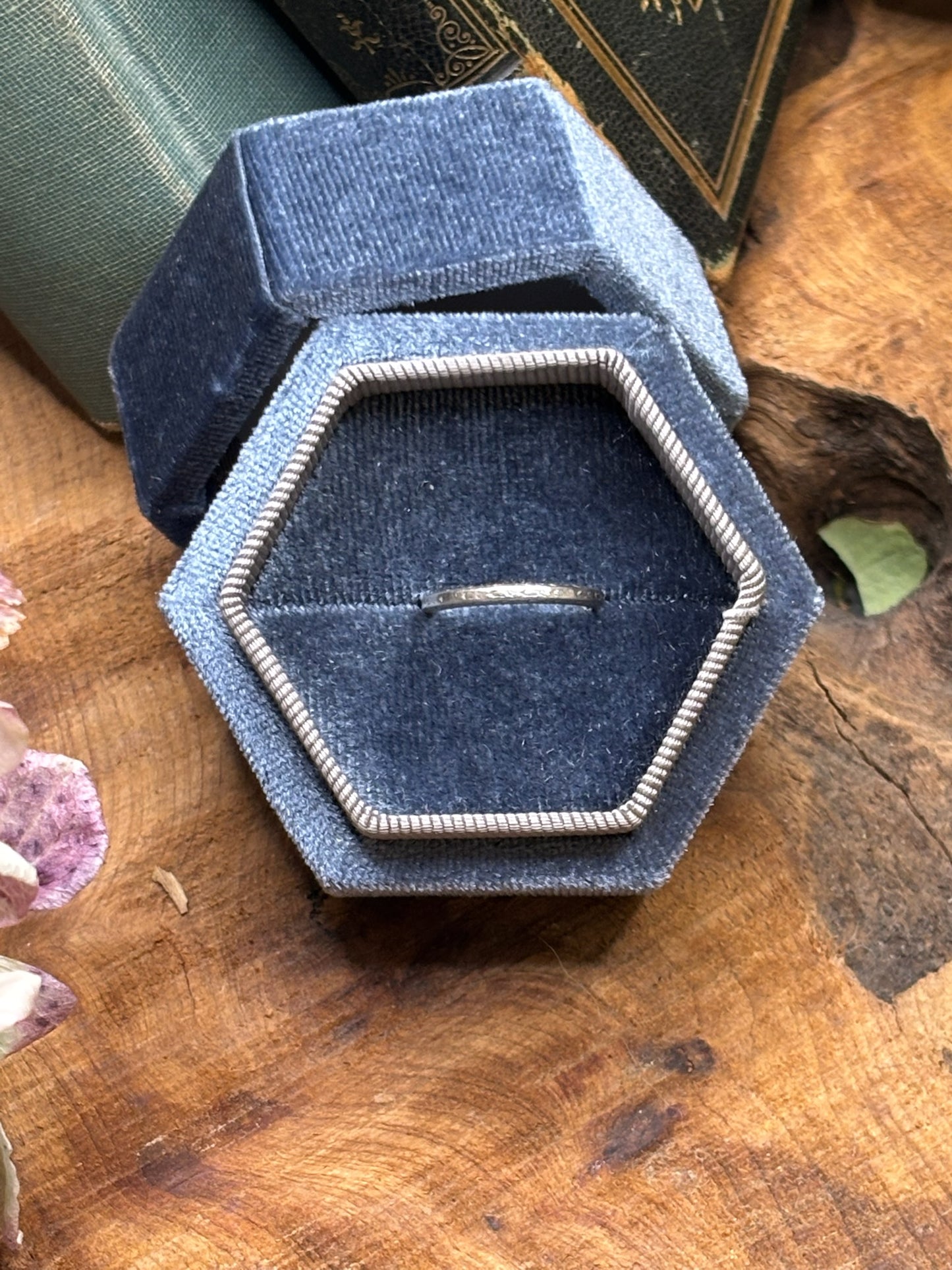 Antique platinum Band