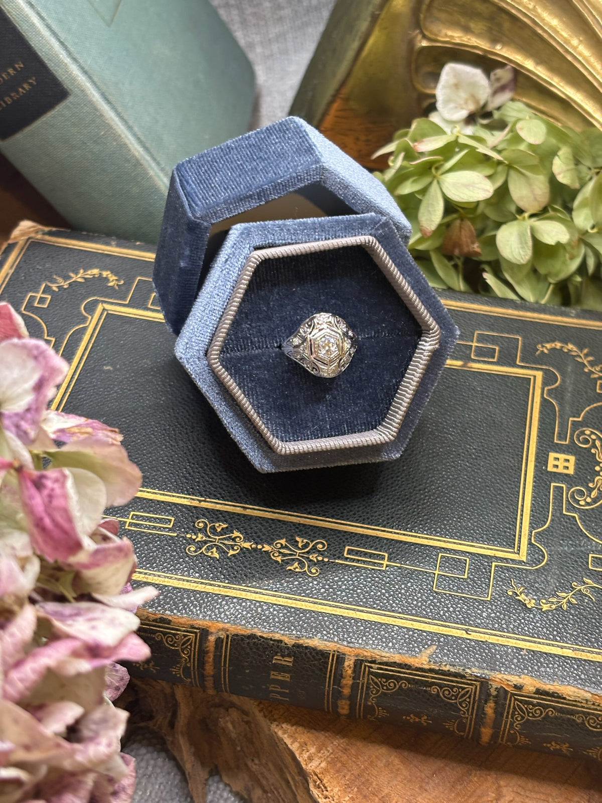 Monark Rings Art Deco Diamond Ring – Monark