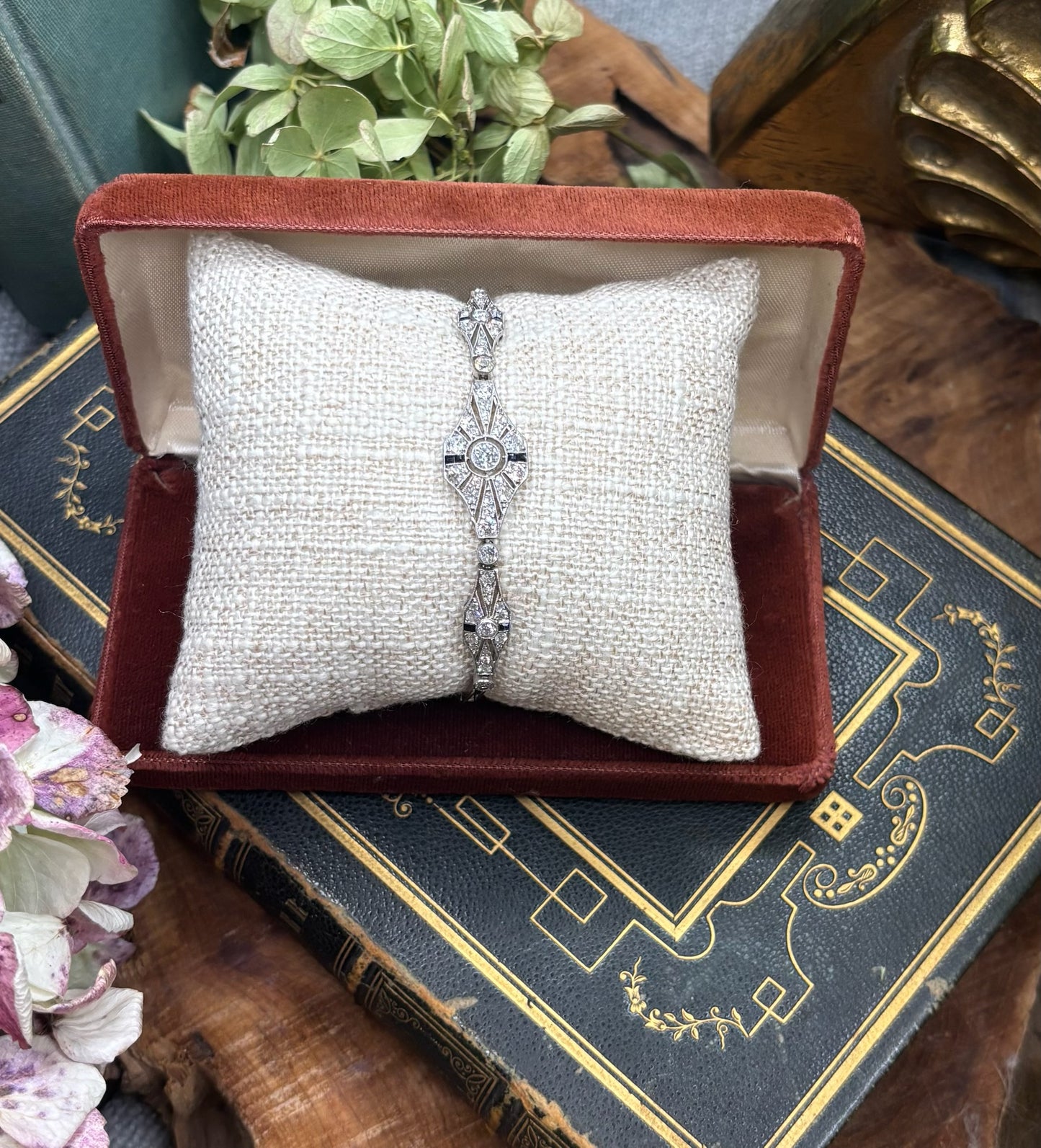 Diamond Art Deco Bracelet