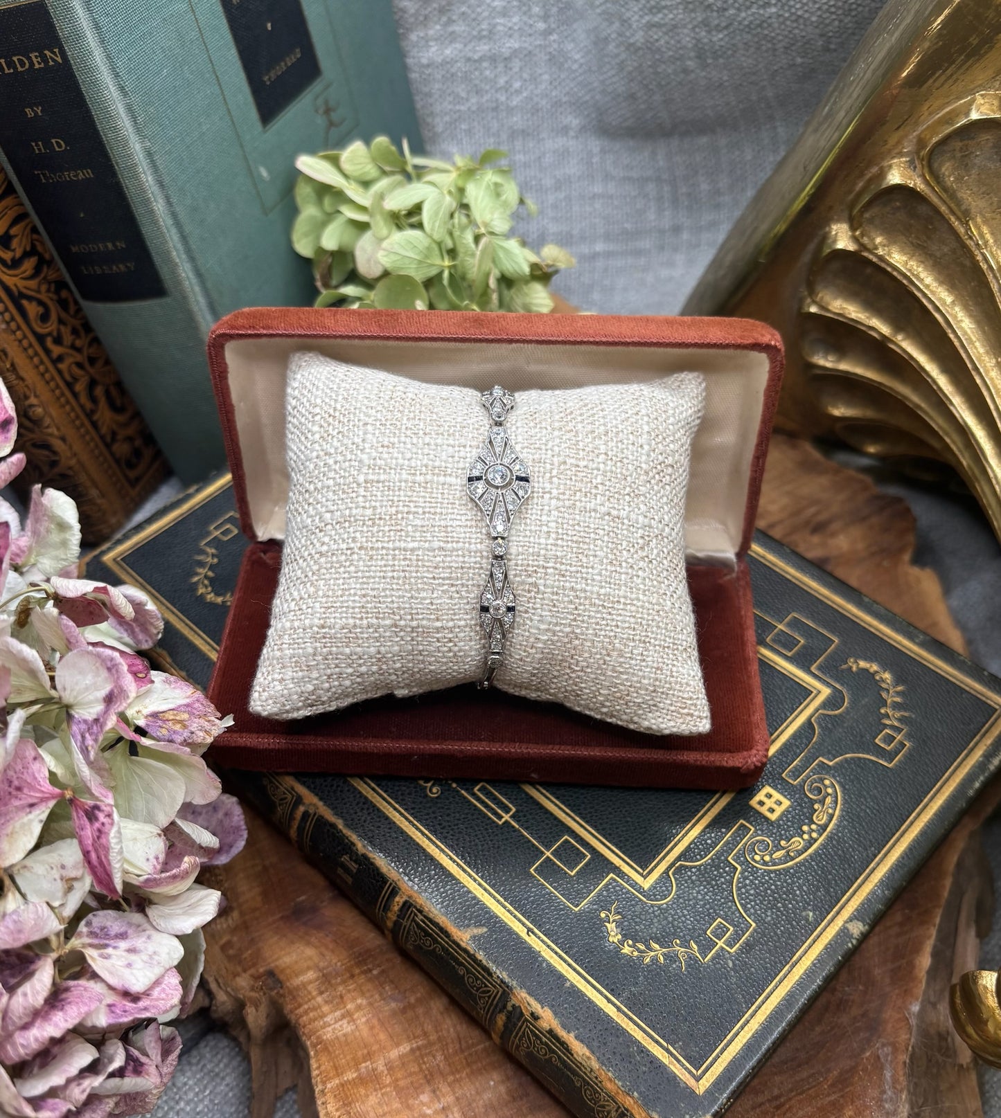 Diamond Art Deco Bracelet