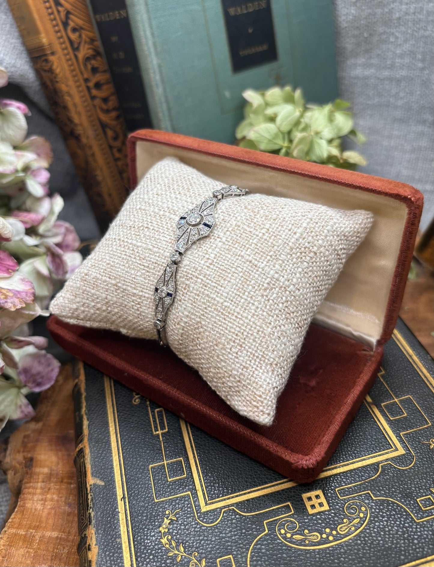 Diamond Art Deco Bracelet