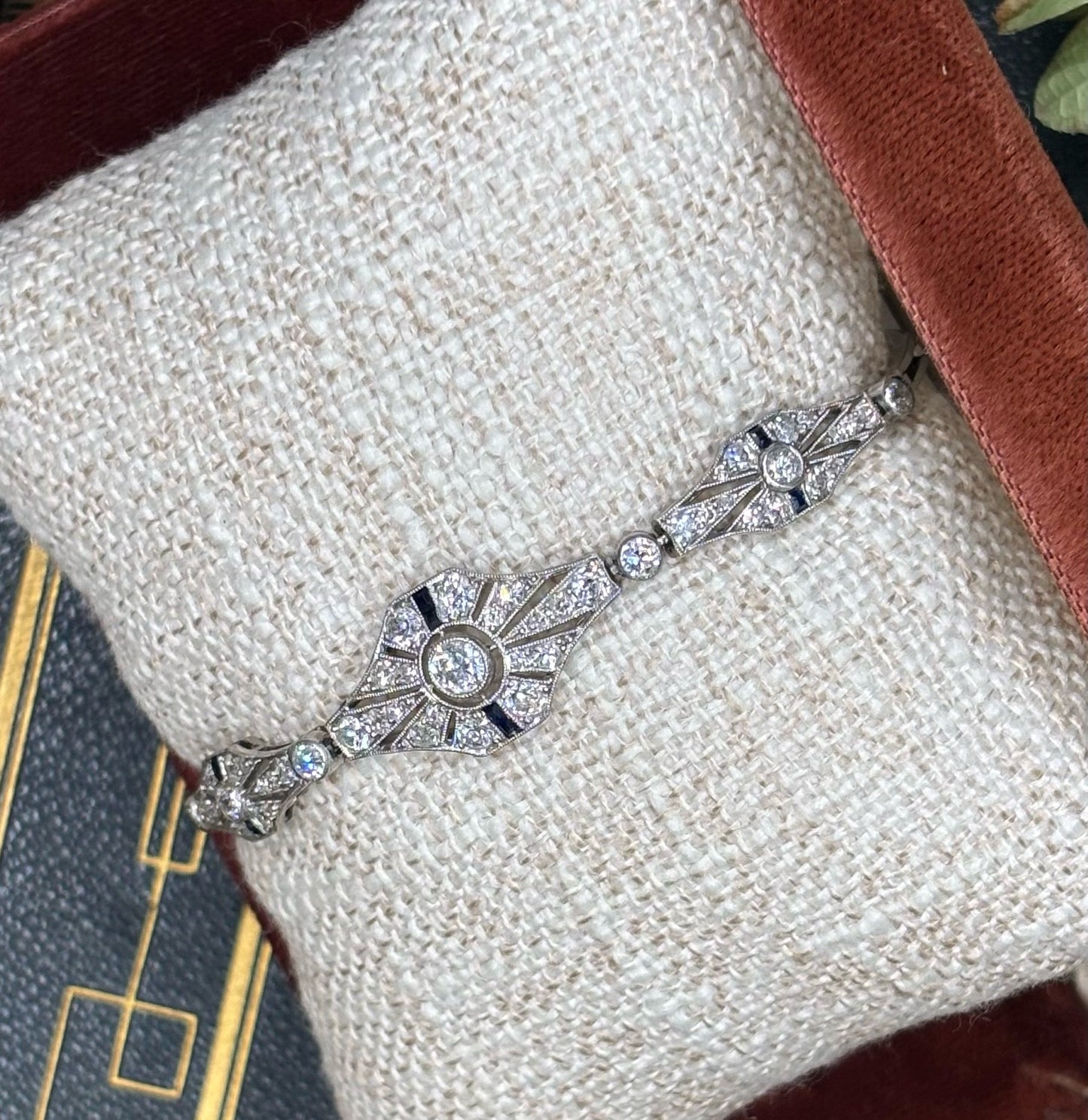 Diamond Art Deco Bracelet