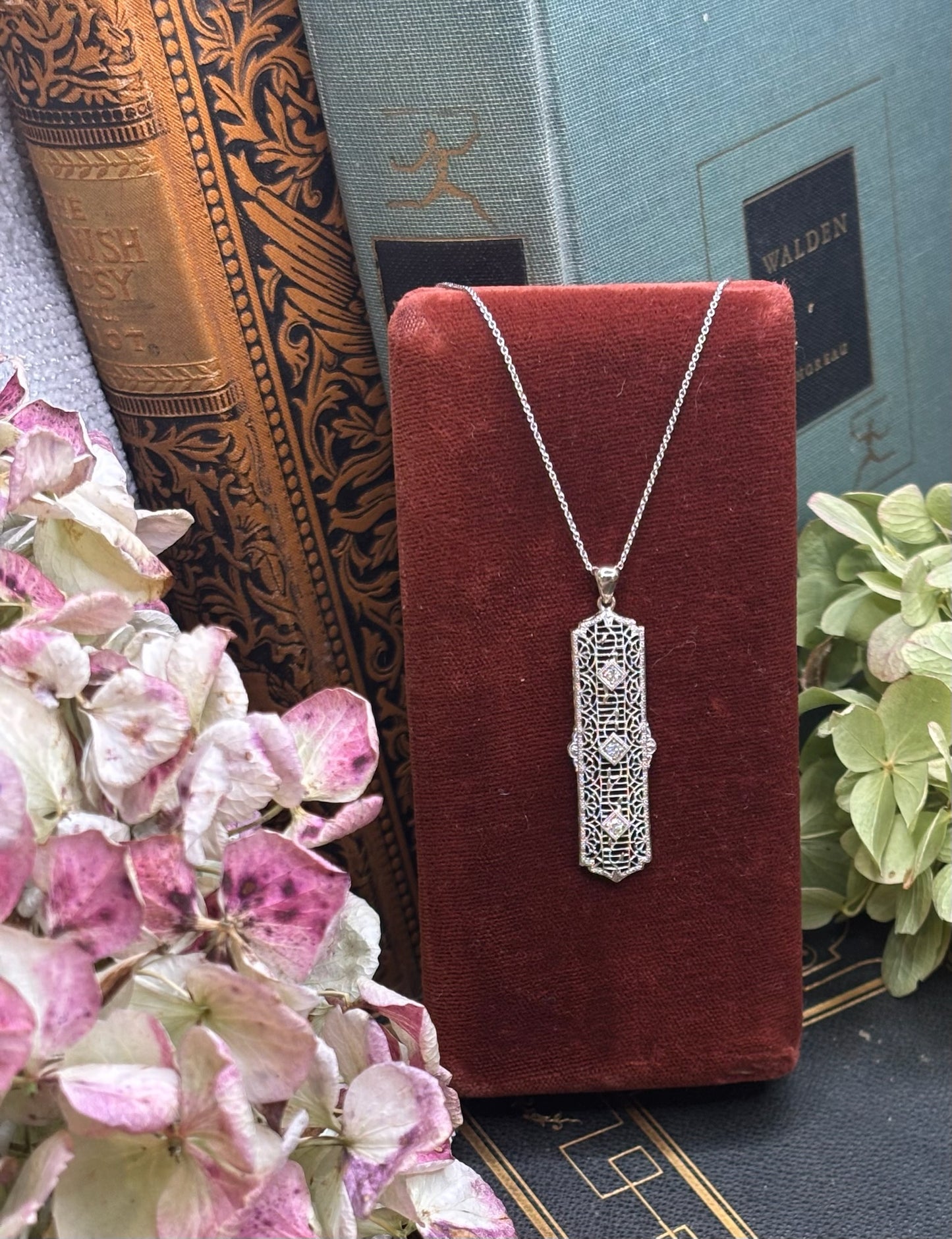 Art Deco Diamond pendant