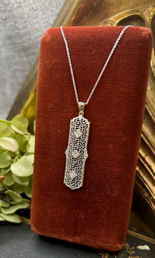 Art Deco Diamond pendant