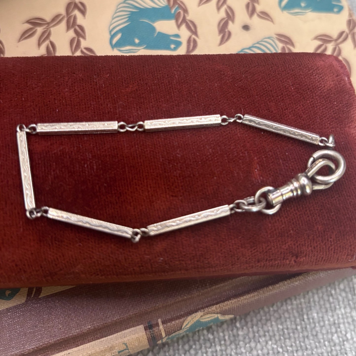 Antique Watch Chain Bracelet