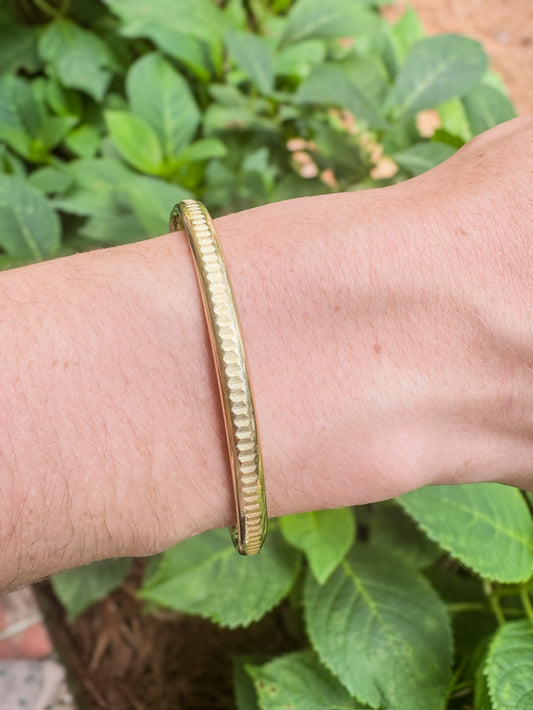 Vintage Gold Filled Bangle