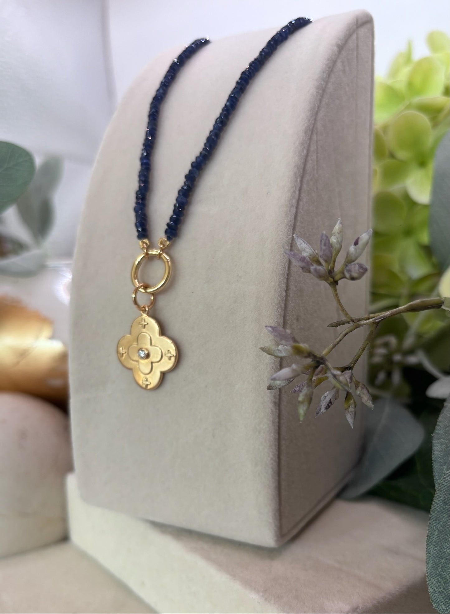 The Morissette Pendant - Sapphire