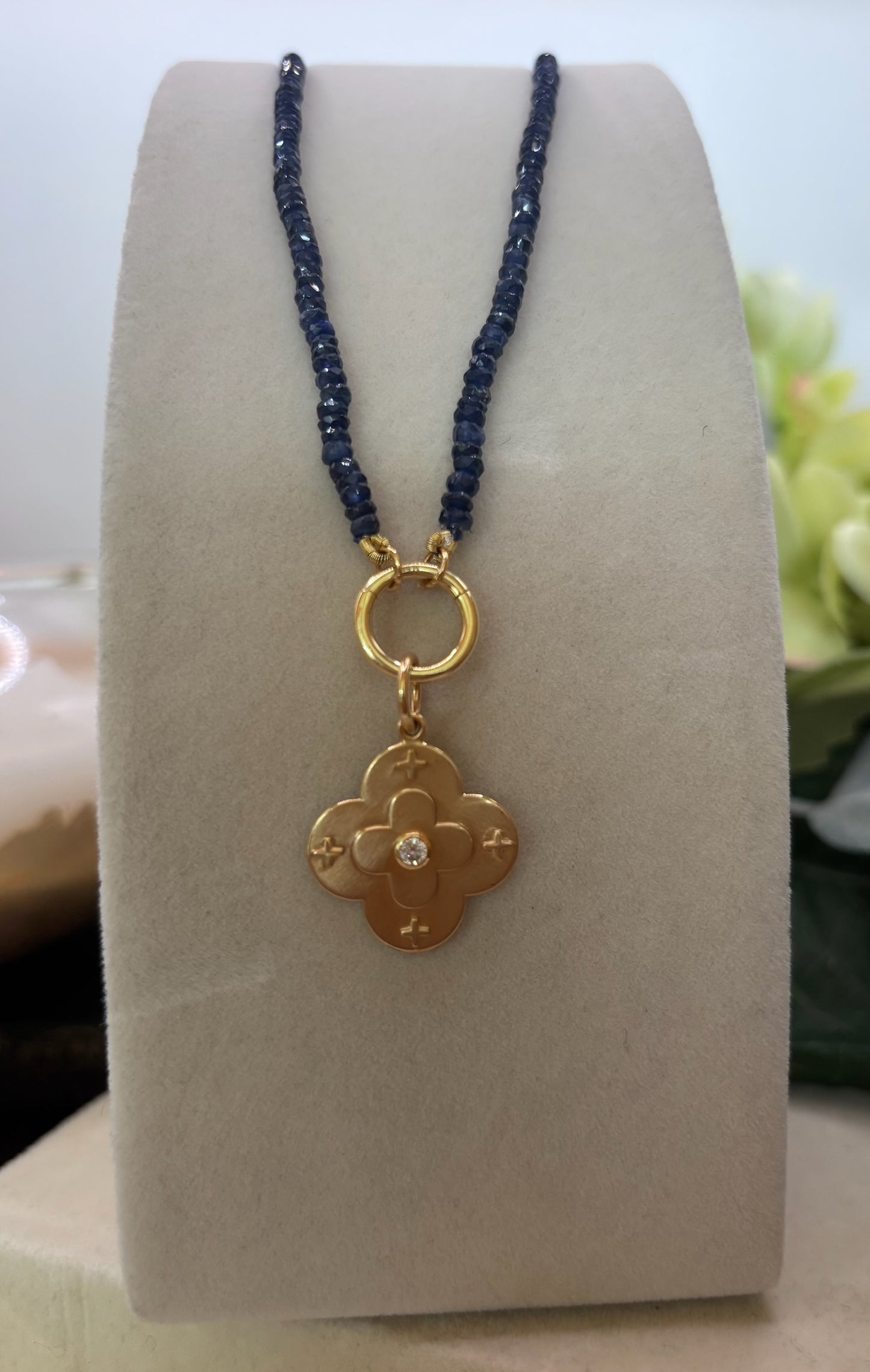 The Morissette Pendant - Sapphire