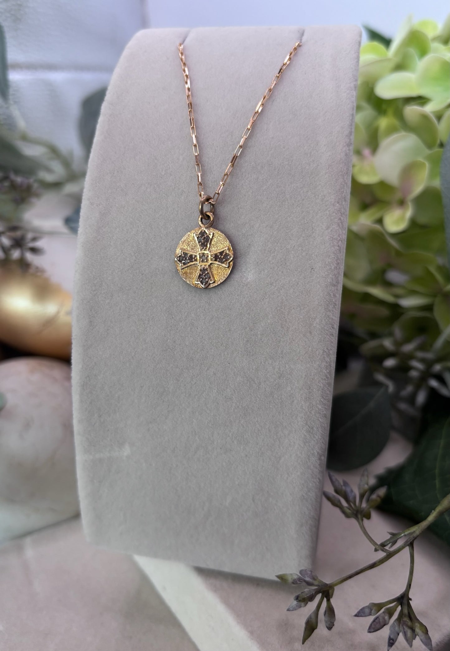 Cross Medallion Pendant