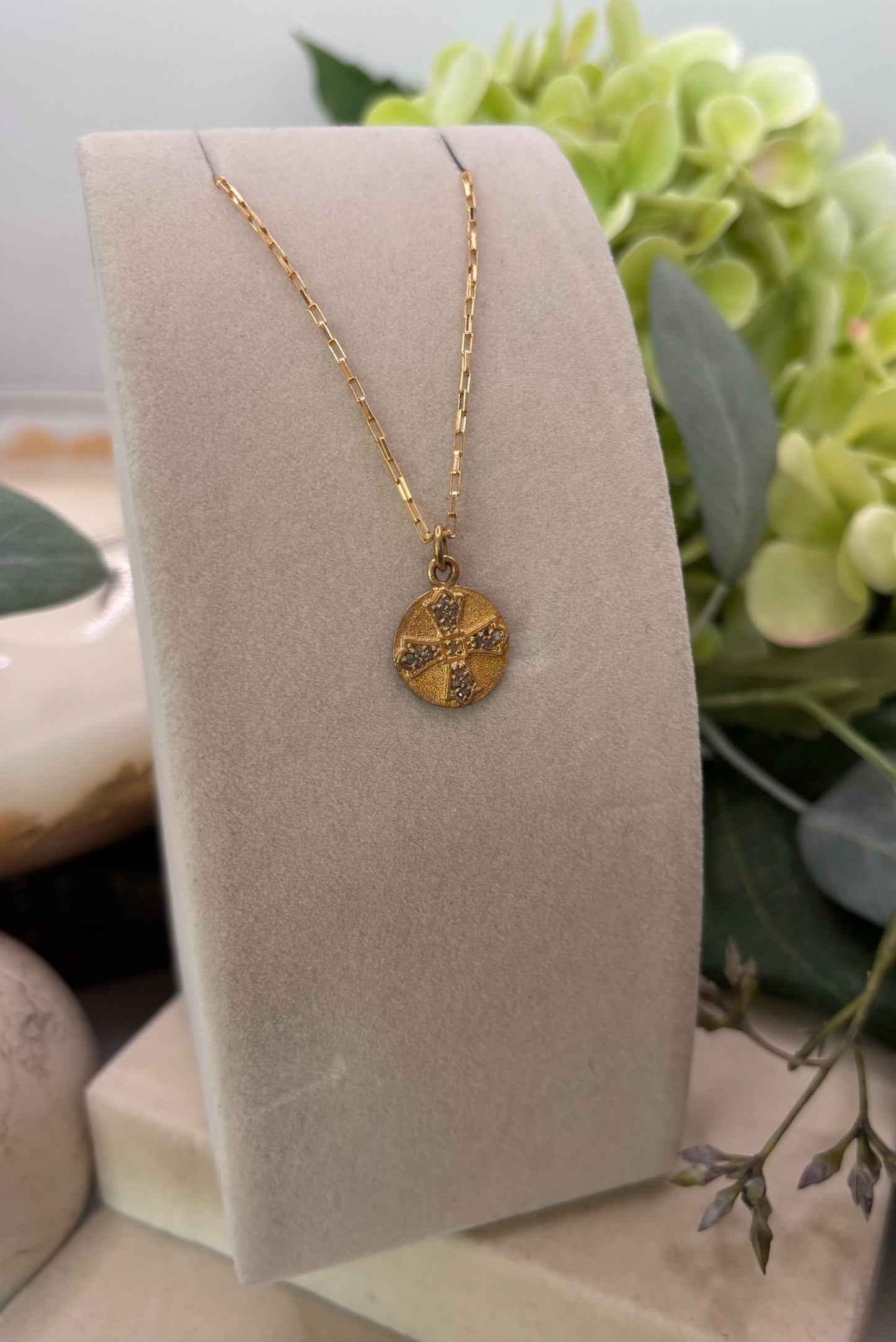 Cross Medallion Pendant