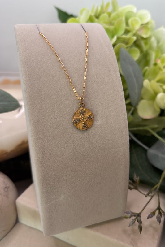 Cross Medallion Pendant