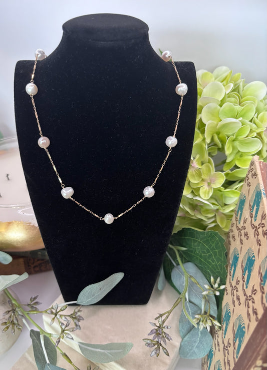 Baroque Freshwater Pearl by the Yard Necklace
