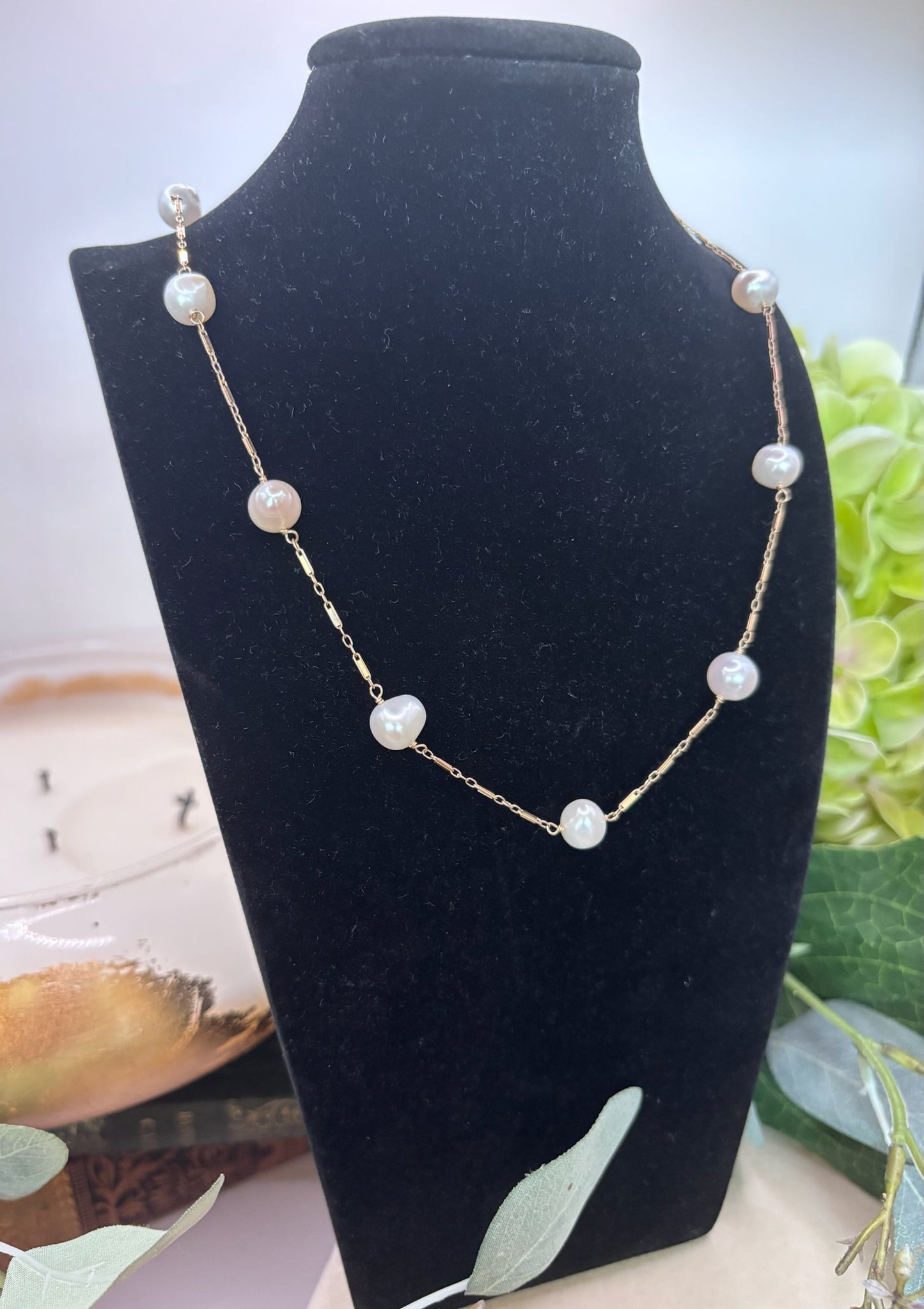 Baroque Freshwater Pearl by the Yard Necklace