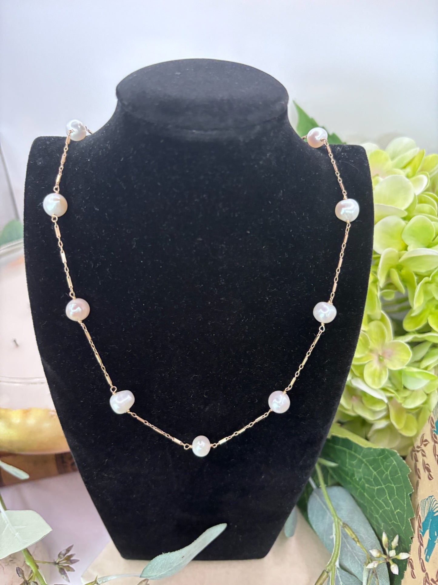 Baroque Freshwater Pearl by the Yard Necklace