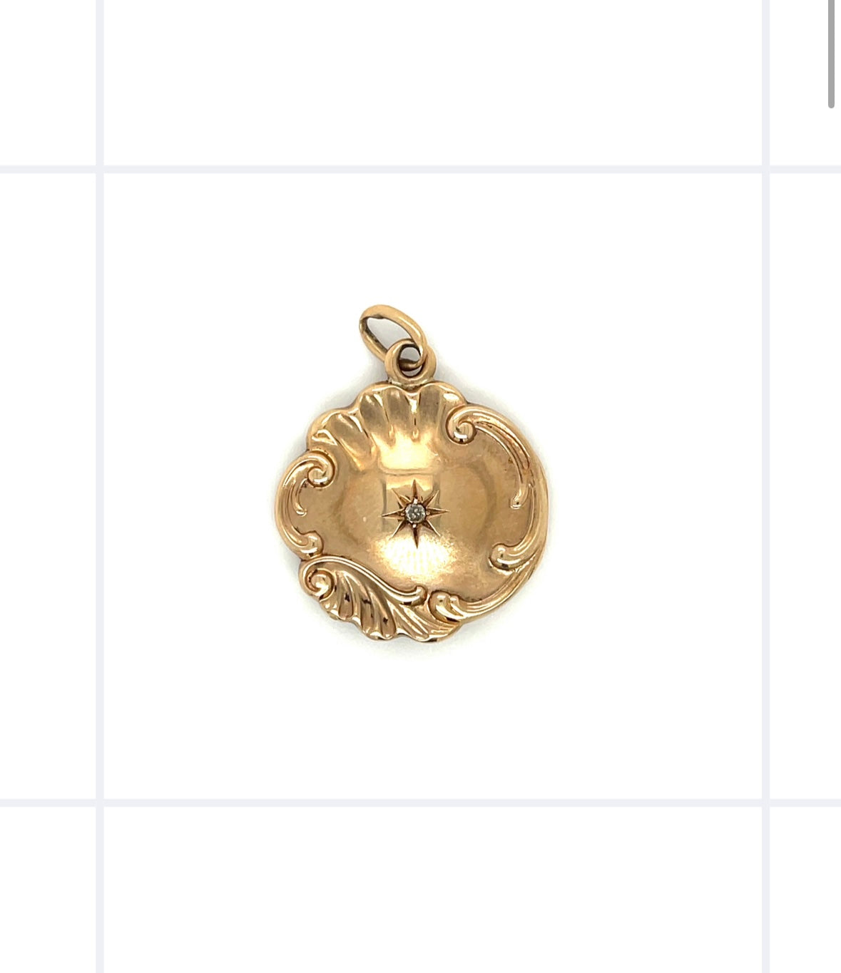 Victorian Locket Pendant Necklace