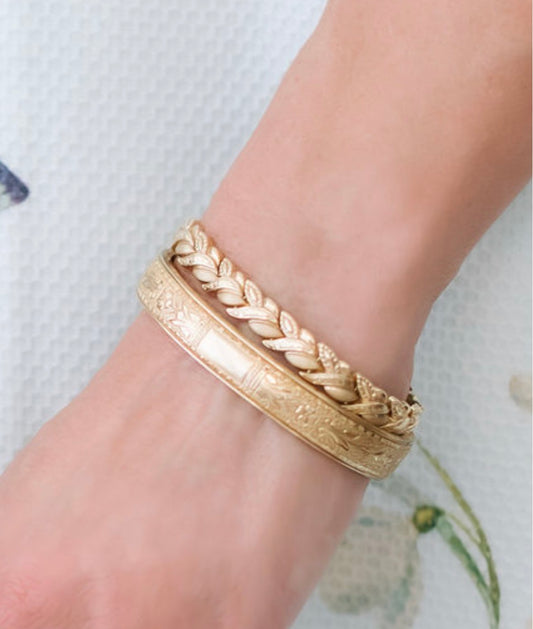Wheat Motif Bracelet