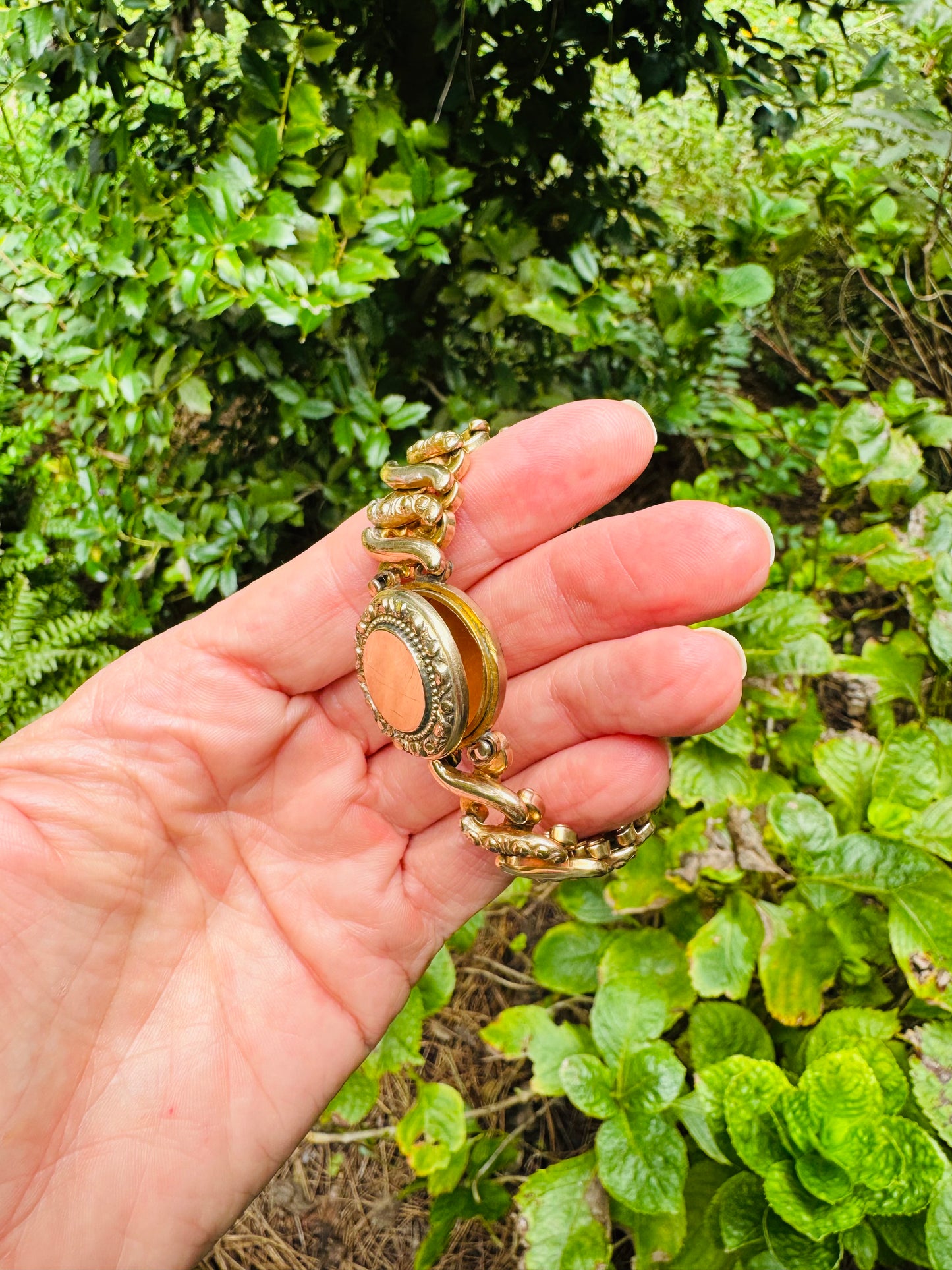 Vintage Locket Sweetheart Expansion Bracelet